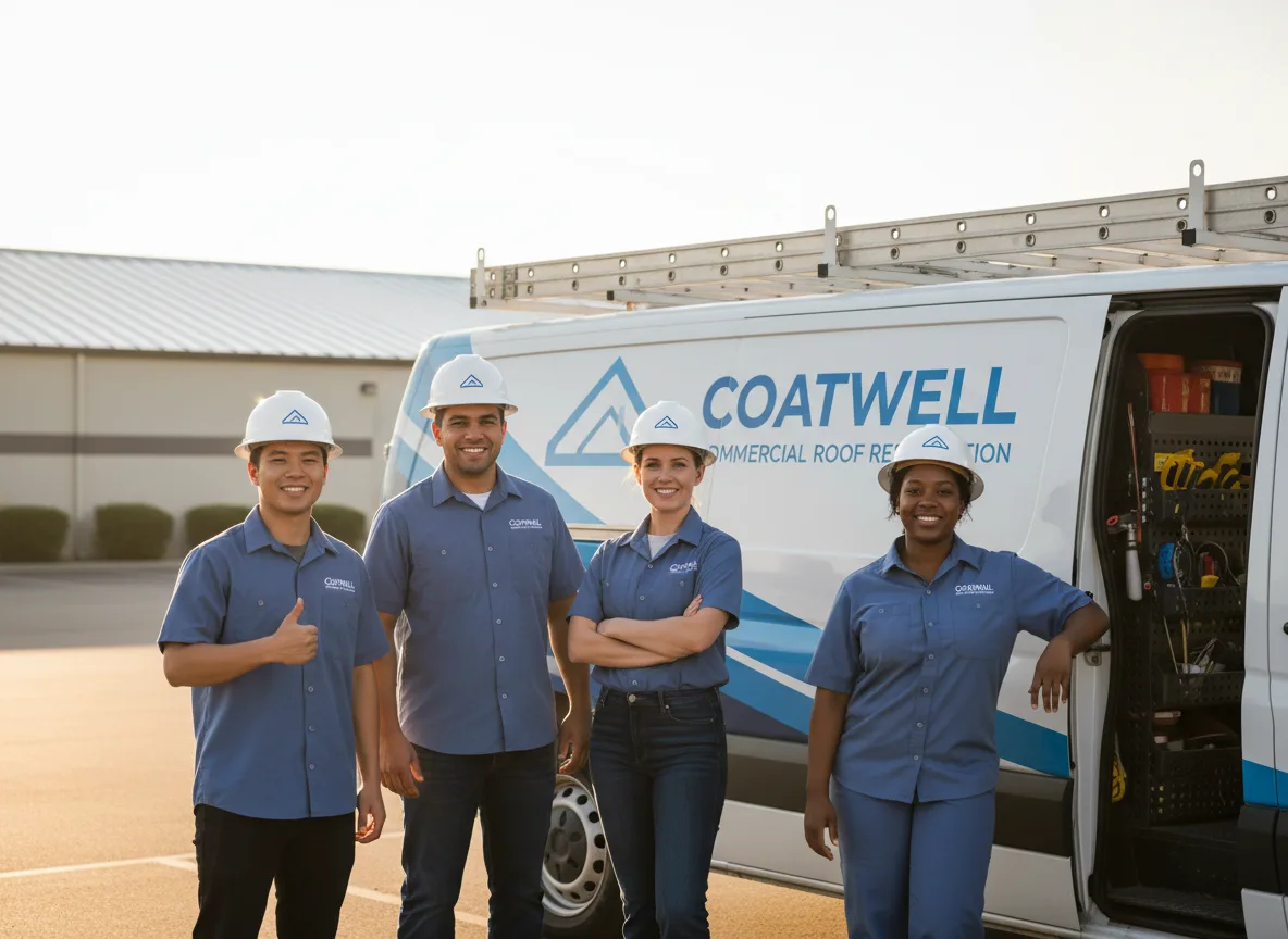 Commercial roof coating company in Toyah, TX